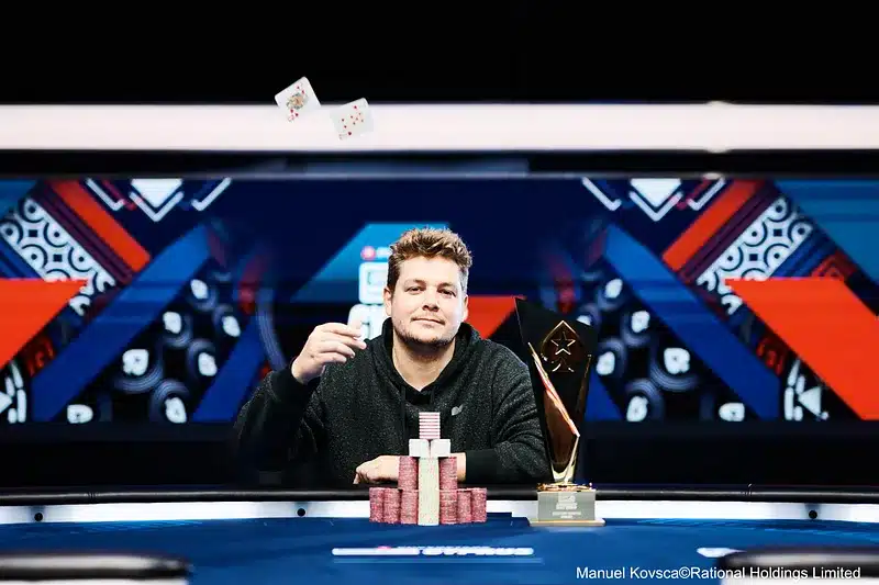 Weis mantiene su paso imparable en la temporada, al imponerse en el Evento Principal del EPT Chipre