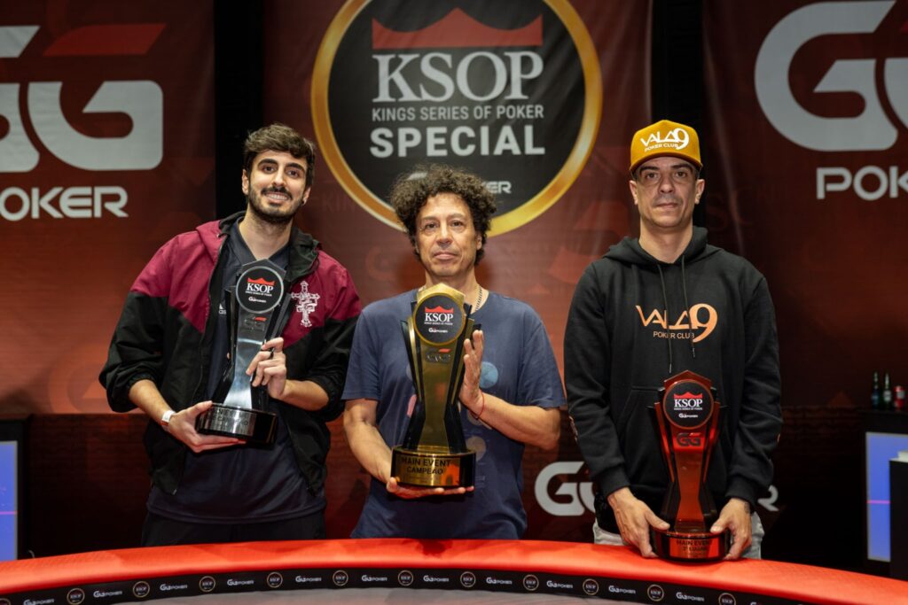 ¡Se lo llevó Belluscio! El argentino se coronó campeón del Main Event en la KSOP Camboriú.