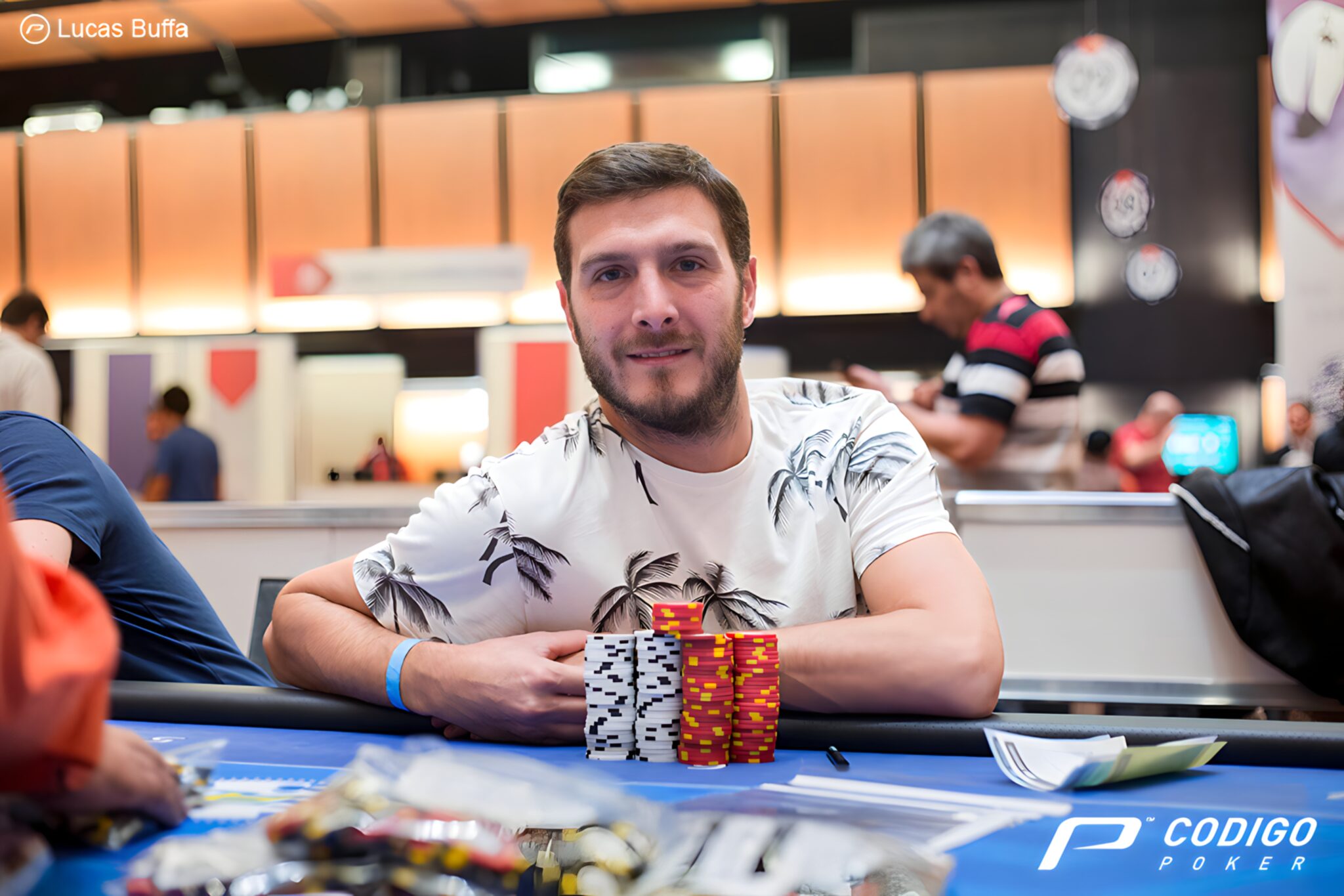 Nicolás Pernigotti lidera la 1ª mitad clasificatoria del Main en Enjoy Punta del Este