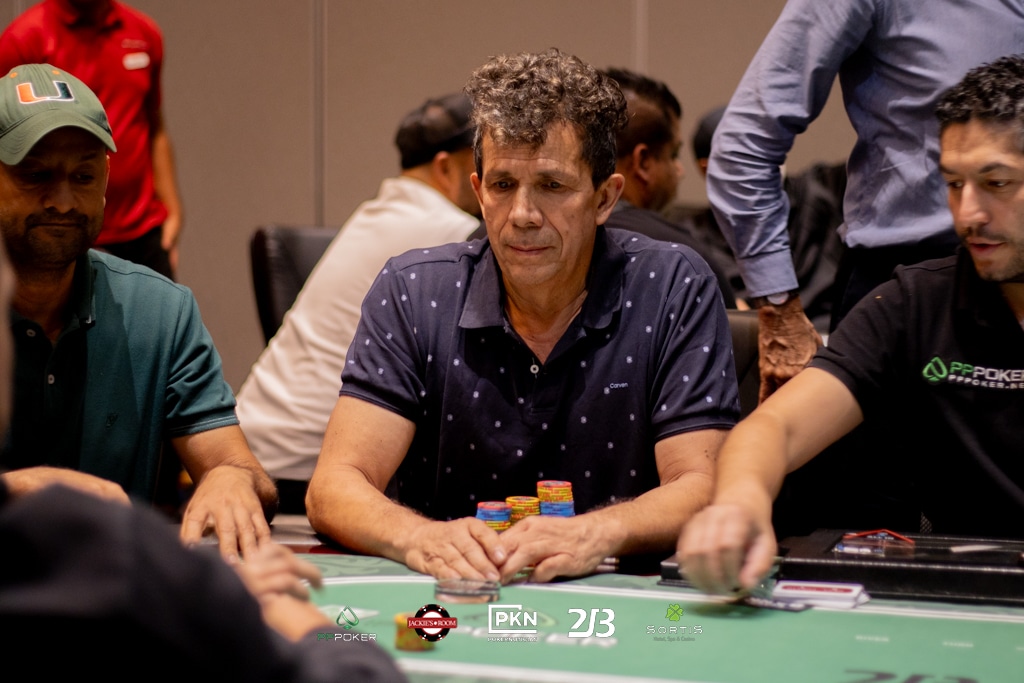 Arranca el Main Event del Jackies Poker Tour: Rodrigo Cañas Domina el Día 1A