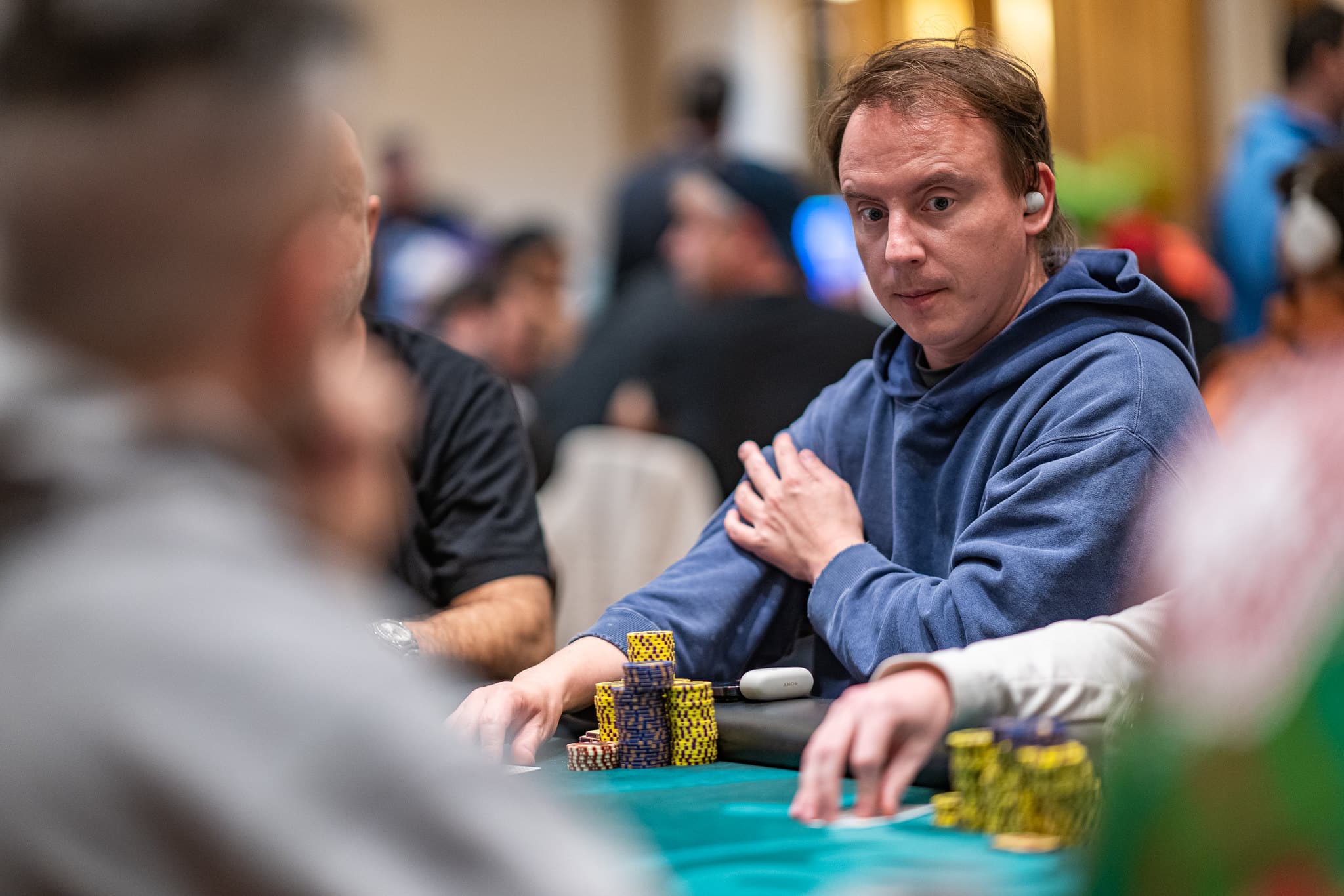 Roman Korenev asumió el control al final del Día 2 en el Seminole Rock n´ Roll Poker Open Championship