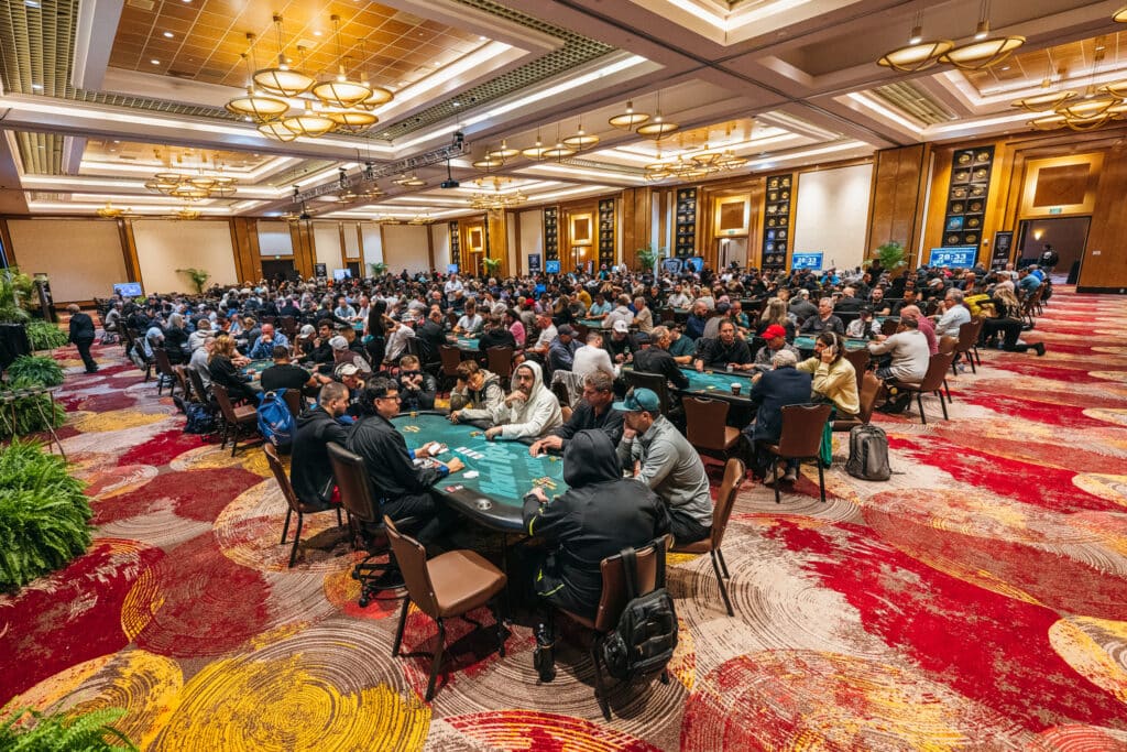 Frank Stepuchin lideró el Día 1A del WPT NLH Championship Rock N´ Roll Poker Open