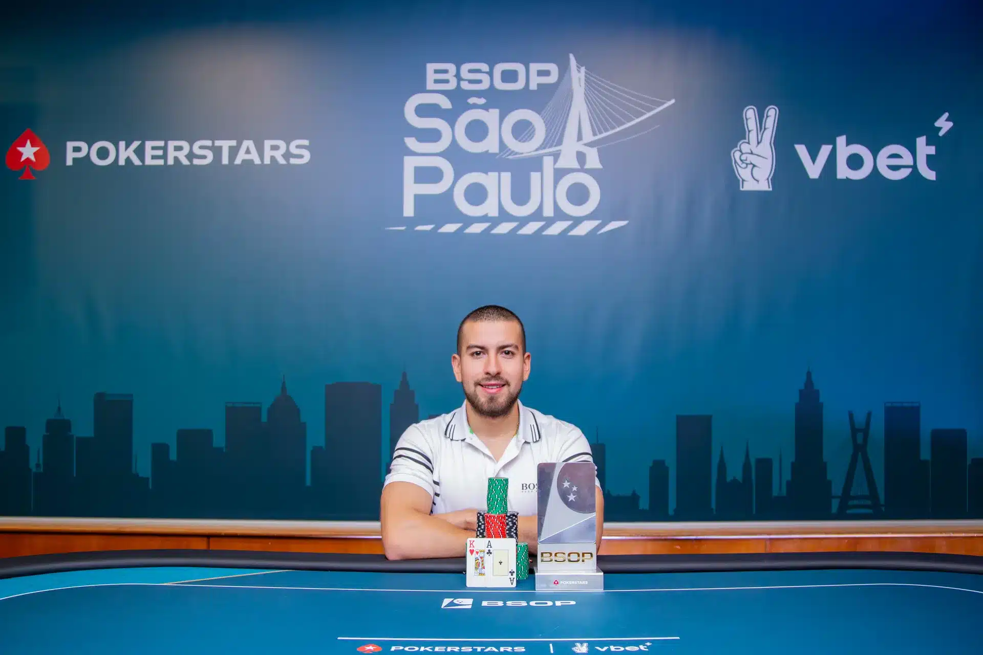 Santiago Montes trasnochó por el título en el Turbo KO Nocturno de la BSOP