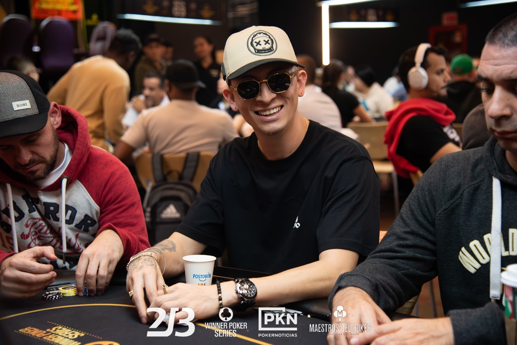 Camargo logró la máxima altura en el vuelo 1A del High Roller entre los Maestros del Poker