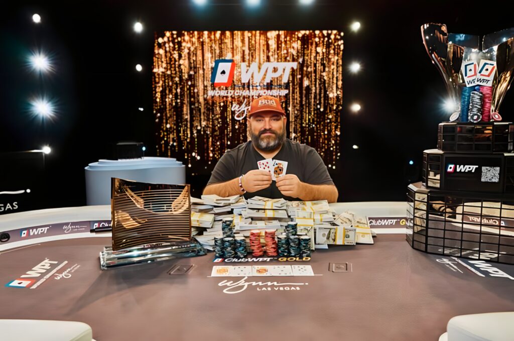 Scott Stewart hizo historia al coronarse campeón del WPT World Championship
