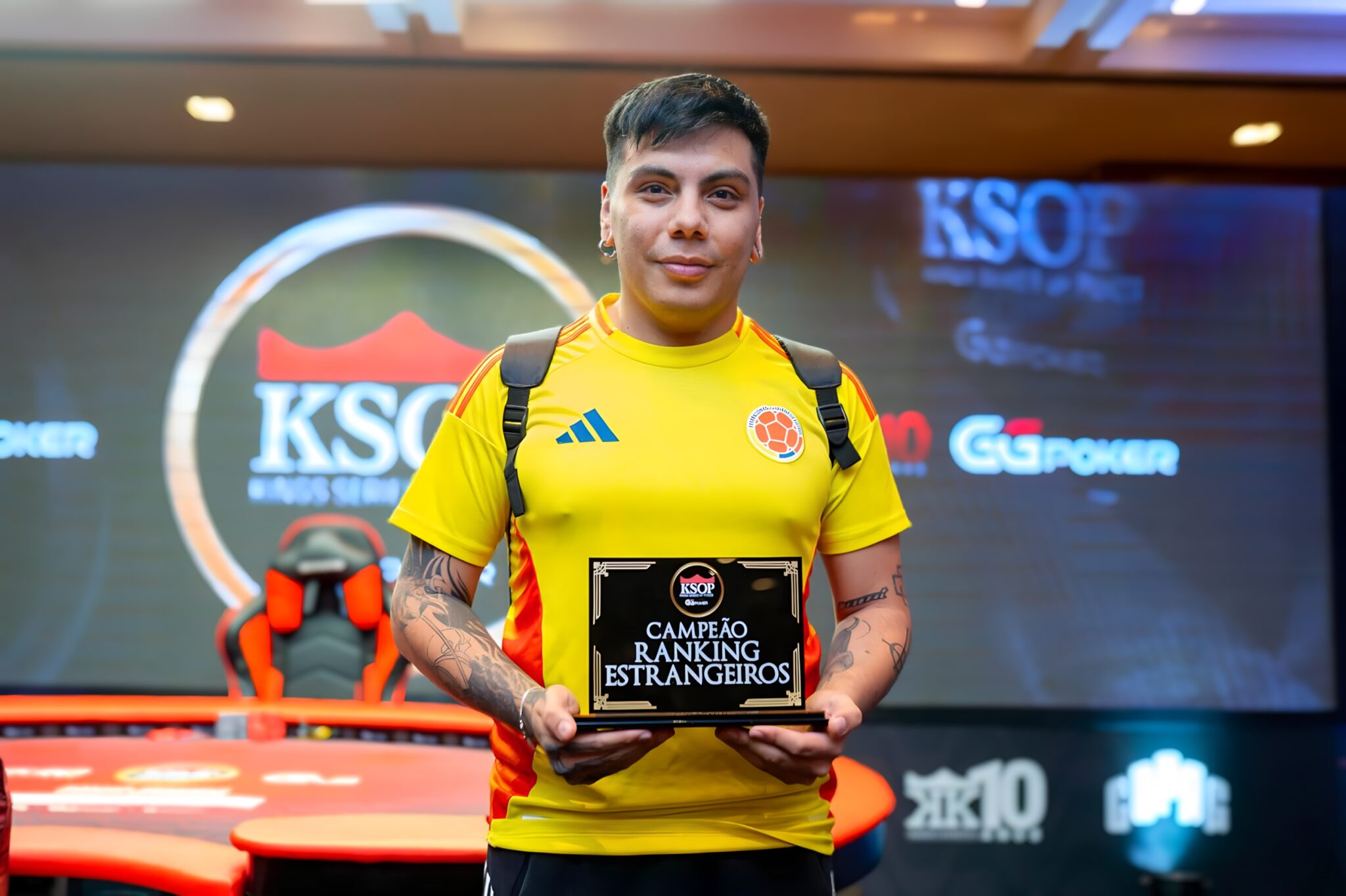 Con 10 mesas finales, Sebastián Fonseca gana el ranking extranjero de las King Series of Poker 2024