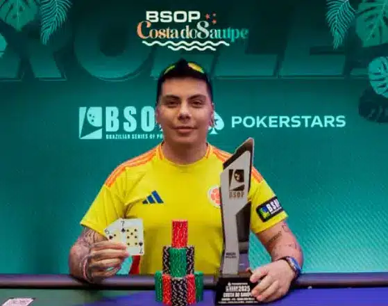 Colombianos dominan la primera etapa de los rankings de las Brazilian Series of Poker (BSOP)