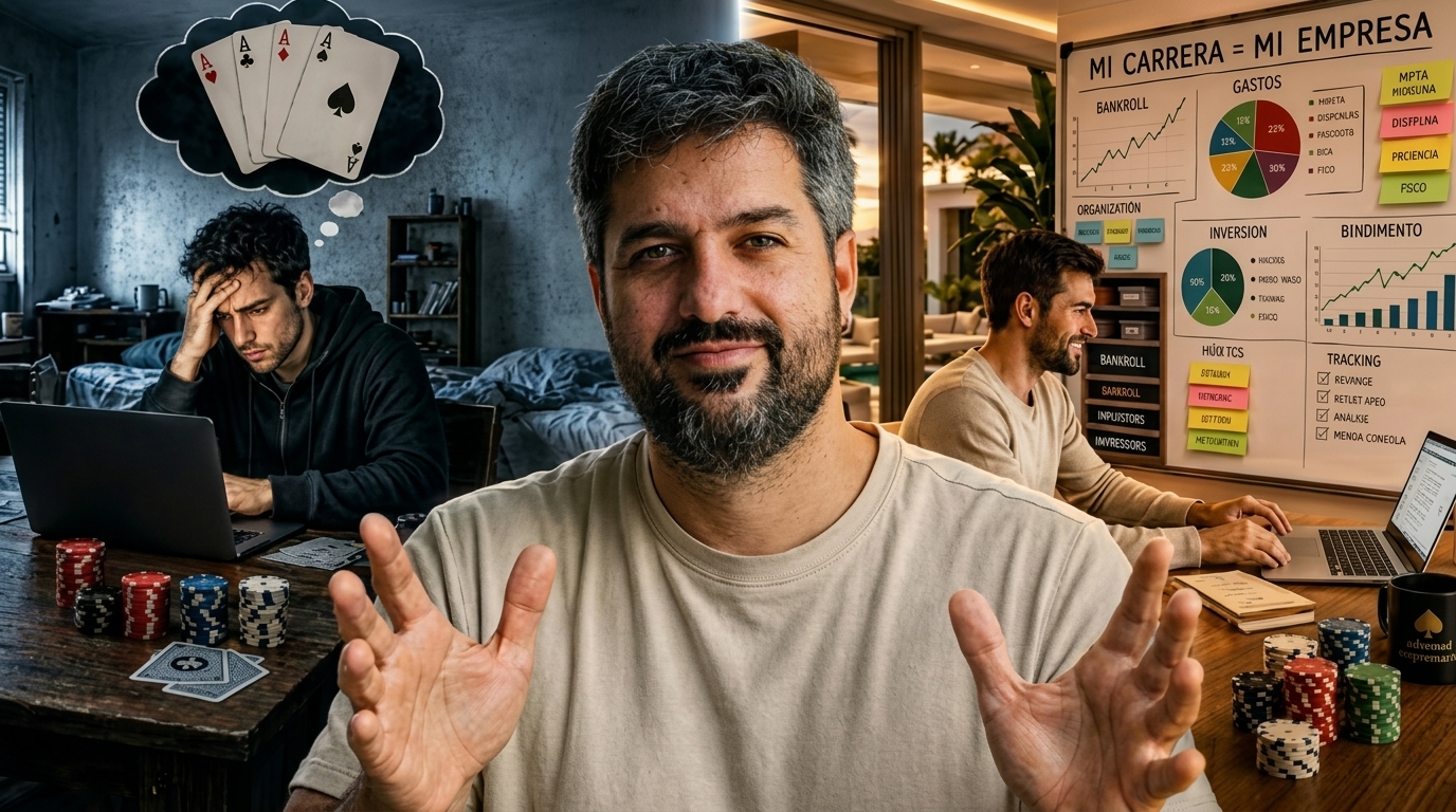 Enfoca al poker profesional como una empresa: el cambio necesario para el progreso