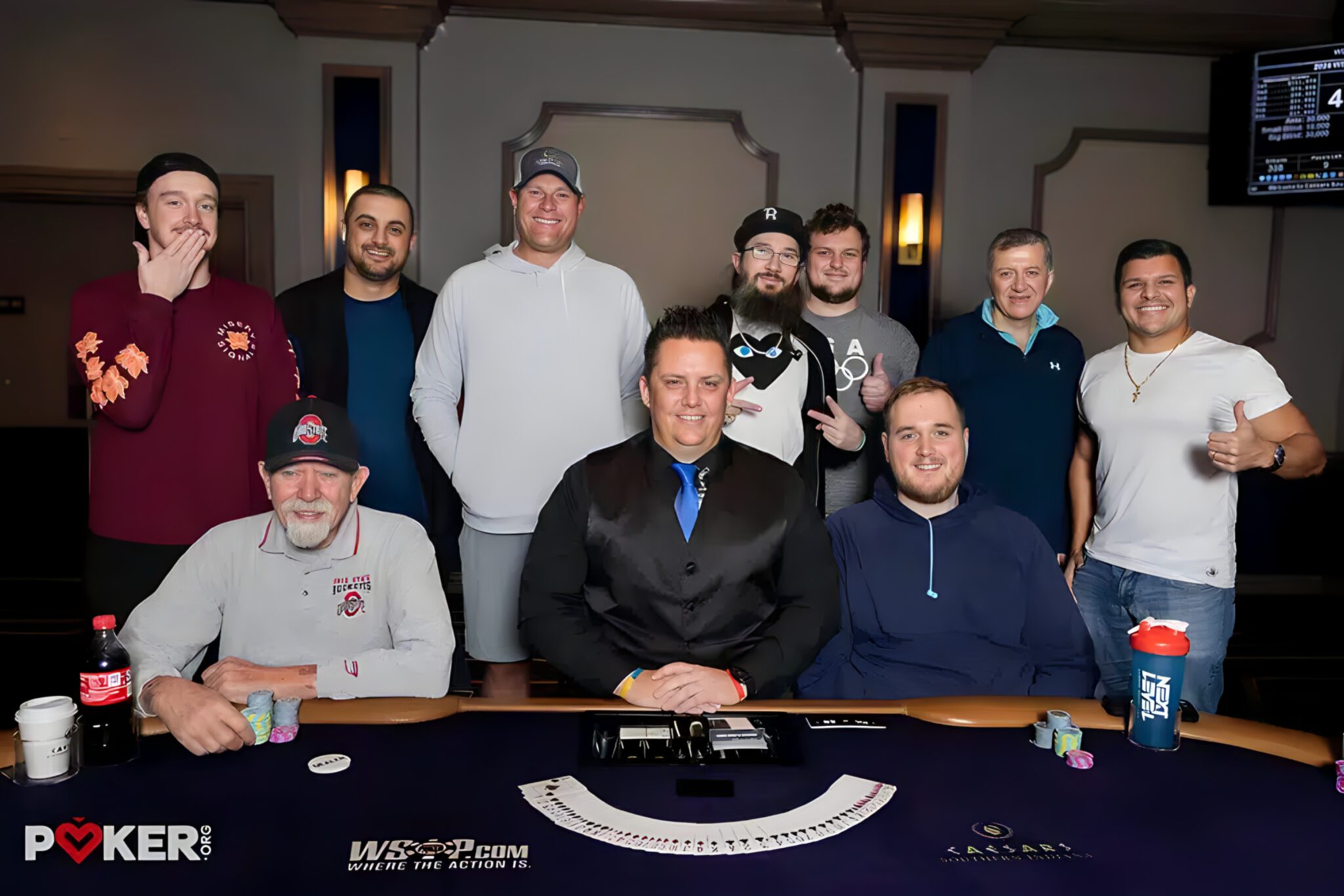 Yepez se adueñó del anillo con más quilates en el paso del WSOP Circuit por Southern Indiana