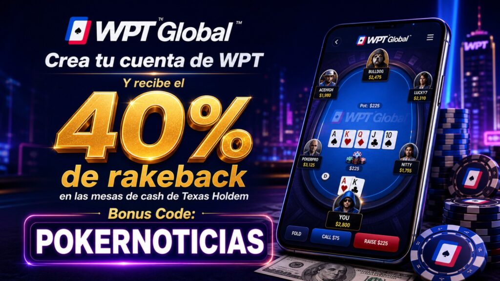Cómo conseguir tickets para el WPT World Championship 2026 a través de WPT Global