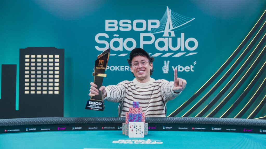Álvarez alcanzó el título más importante de su historial, al imponerse en el torneo central de las BSOP en San Pablo