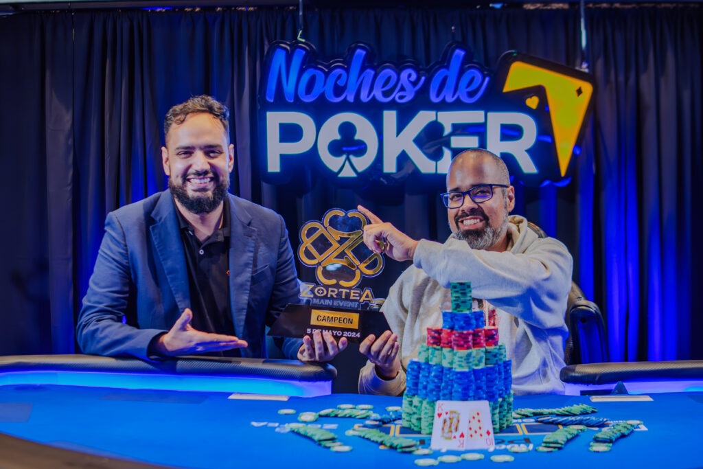 Arango se quedó con la mejor parte del pozo en la disputada definición del título central en el Zortea Poker Open