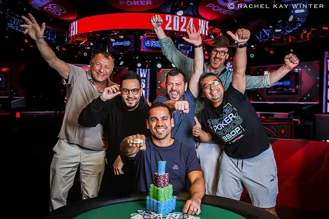 Manzano se convirtió en el primer chileno que alcanza un brazalete de campeón en la Serie Mundial de Poker