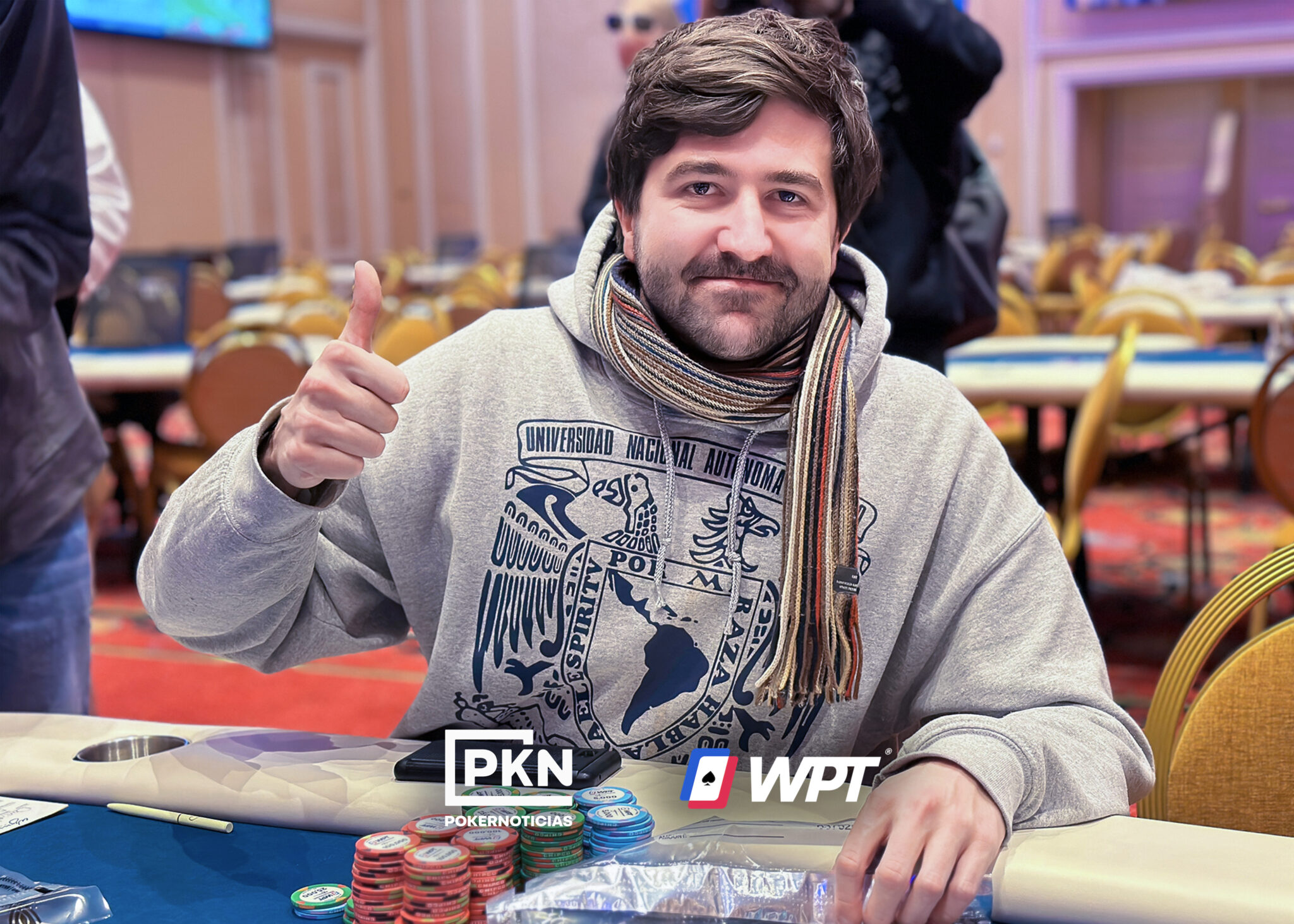 Con Campero entre los punteros del chip count, cinco latinos lucharán por superar el Día 4 del WPT World Championship