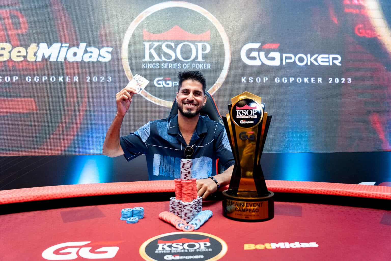 Kamran le puso sello vikingo a la corona principal de las KSOP GGPoker en Fortaleza