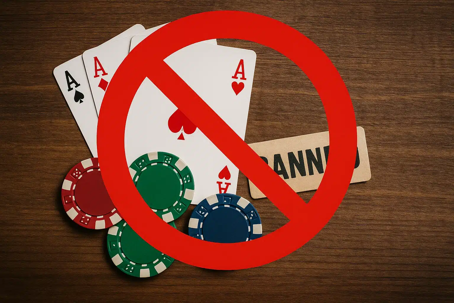 Poker Prohibido: Los Países Donde Jugar en Vivo Puede Costarte la Libertad