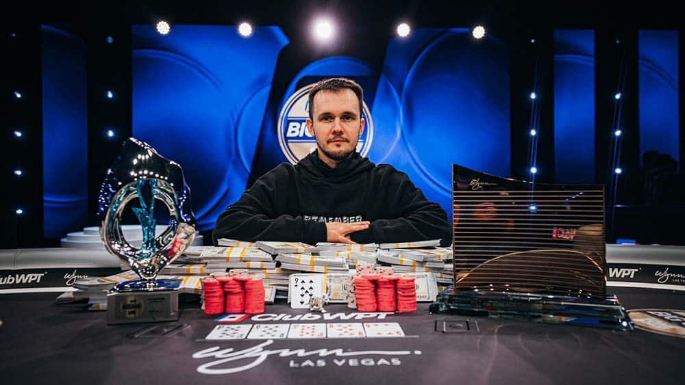 Badziakouski se quedó con el premio mayor del festival del WPT World Championship