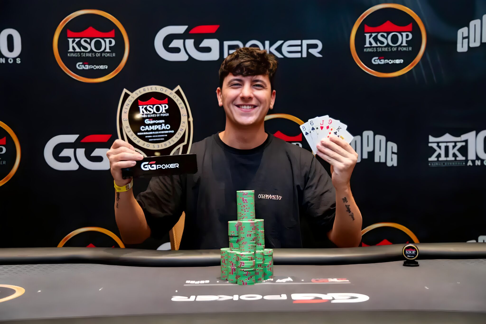 KSOP GGPoker Premium: Caio Kopke Brilla en el PLO5 HR Mystery Prog KO y se lleva R$182.500