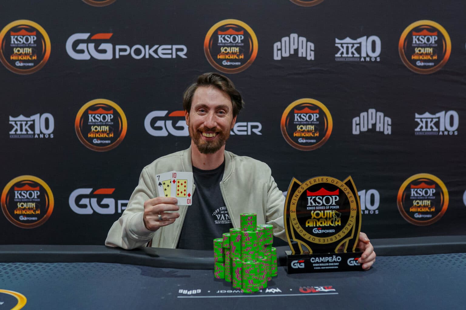 Rox fue demoledor a la hora de imponer su ley en el High Roller One Day de las KSOP South America