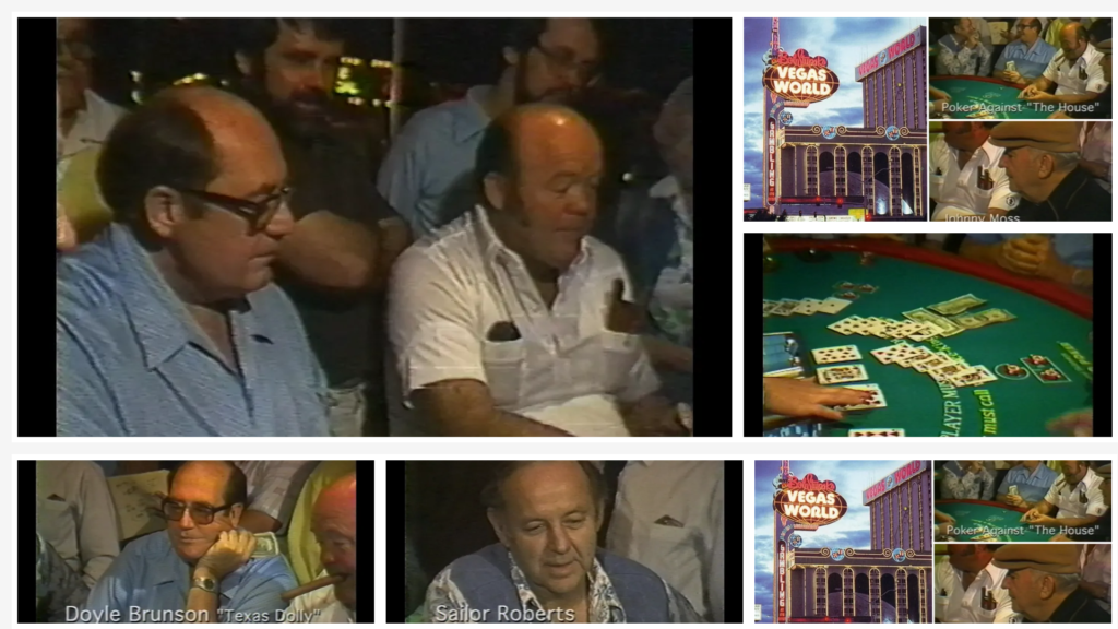 Un VHS de 1982 que mostró el poker del casino