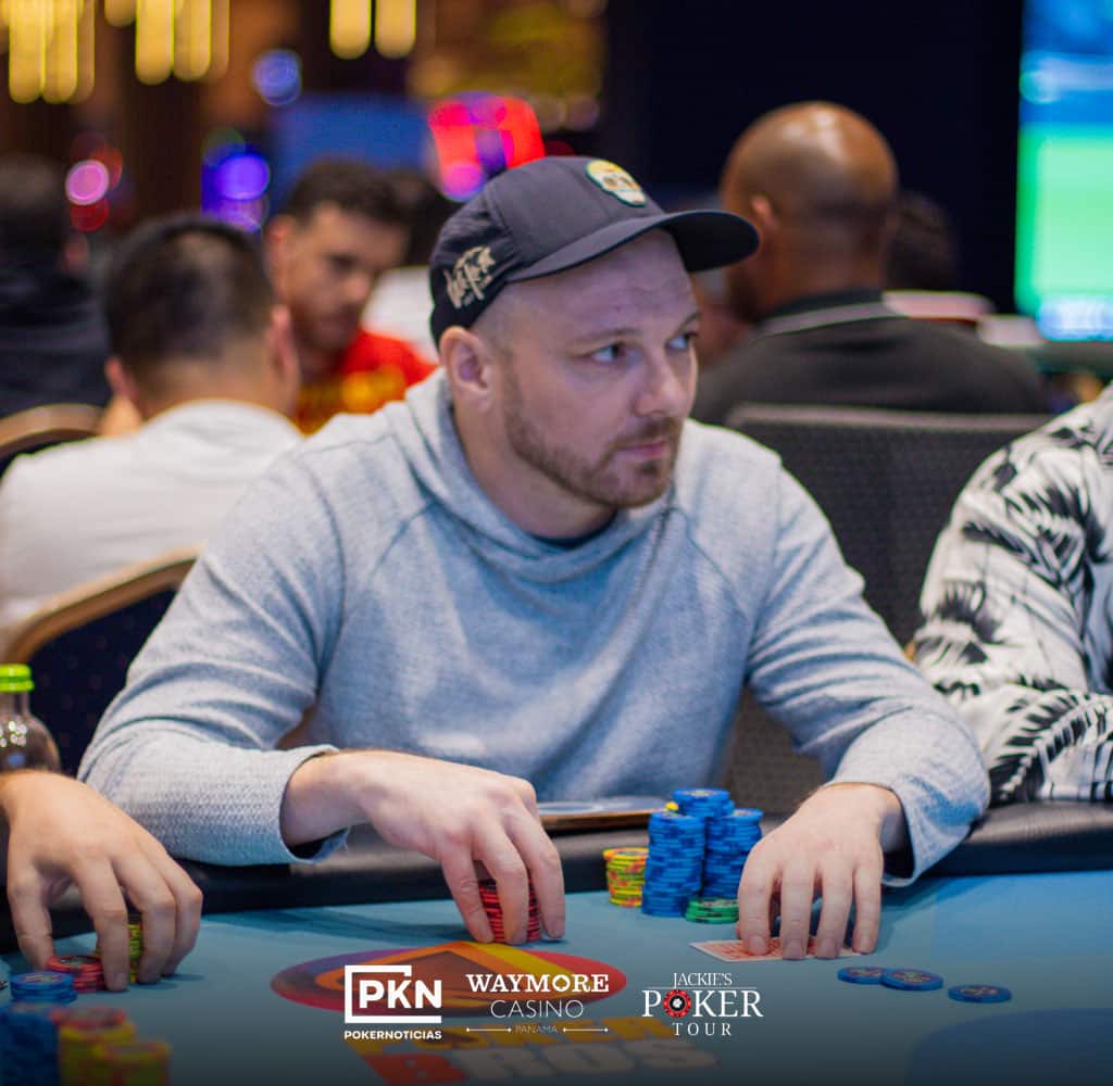 Charette llenó más su bolsa entre los 17 que superaron el Día 1A – Evento Principal – Jackies Poker Tour