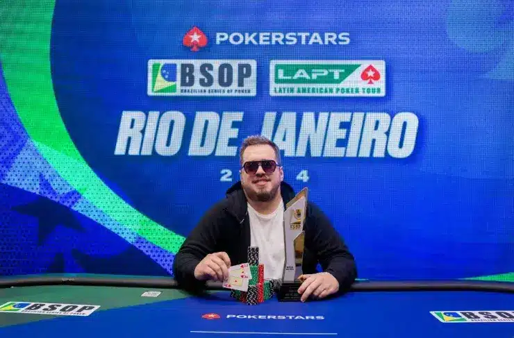 Waigel les arrebató a los locales el último festejo en las BSOP Rio de Janeiro