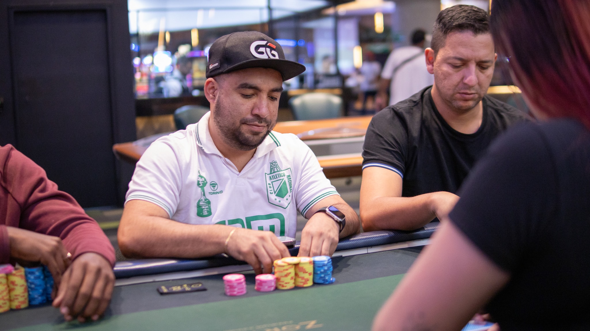 Roldán capitaneó el vuelo 1B en el Evento Principal del Zortea Poker Open