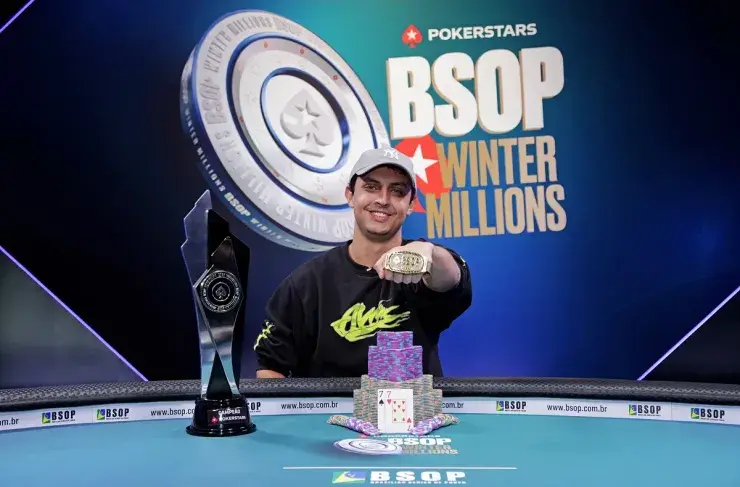 Nóbrega encontró el título más importante de su historial en las BSOP Winter Millions