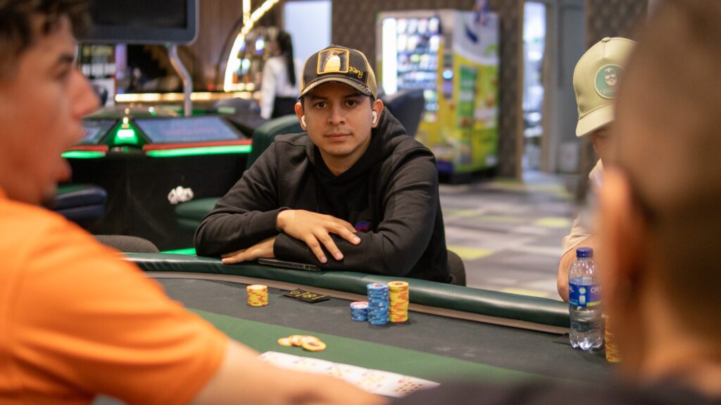 Roldán capitaneó el vuelo 1B en el Evento Principal del Zortea Poker Open