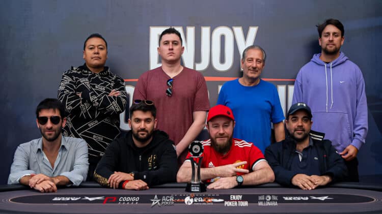 Para Leiva, sí que fue una Gran Final Millonaria en el Enjoy Poker Tour