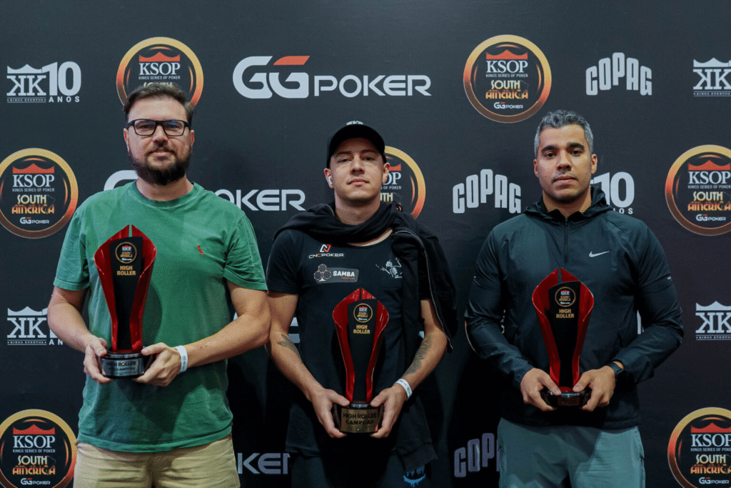 Dias cerró de la mejor forma las KSOP South America, al coronarse en el High Roller