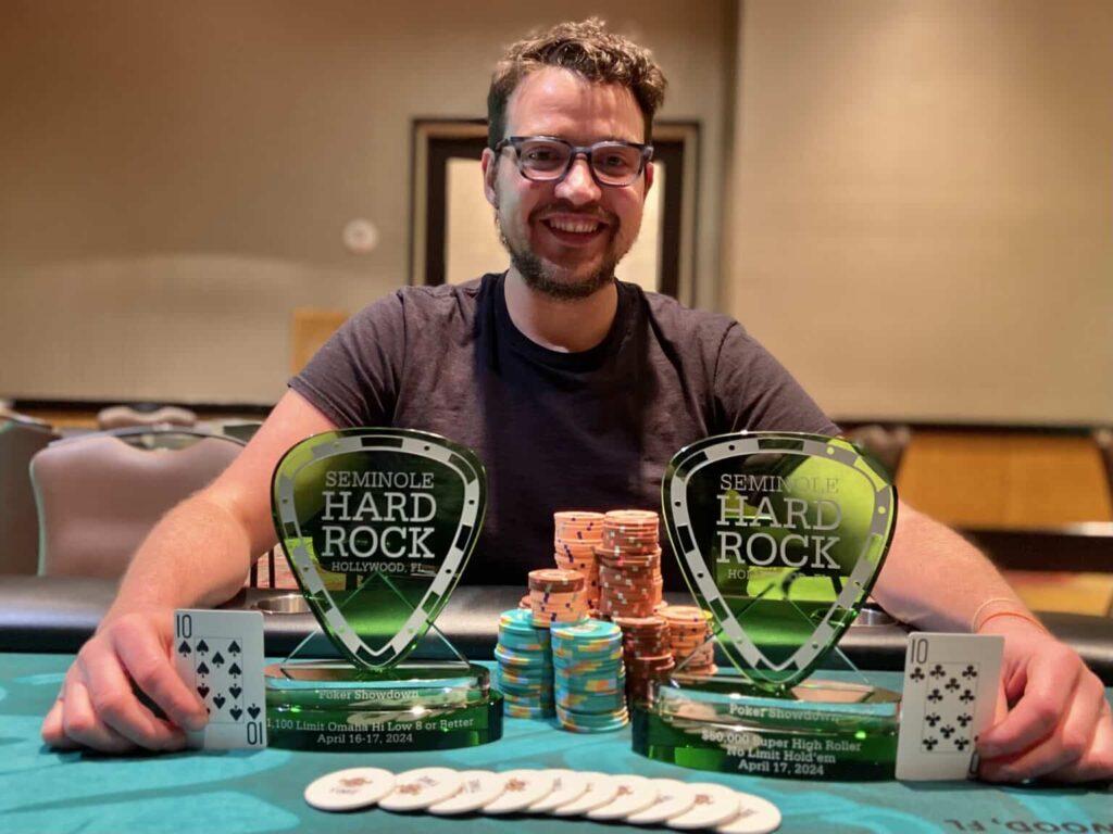 Aido escoltó a Collopy en el Super High Roller del Seminole Hard Rock Poker Showdown