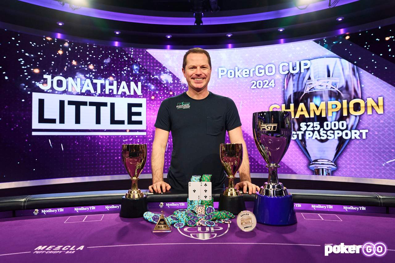 Little se adueñó de la Copa Dorada de PokerGO en Las Vegas