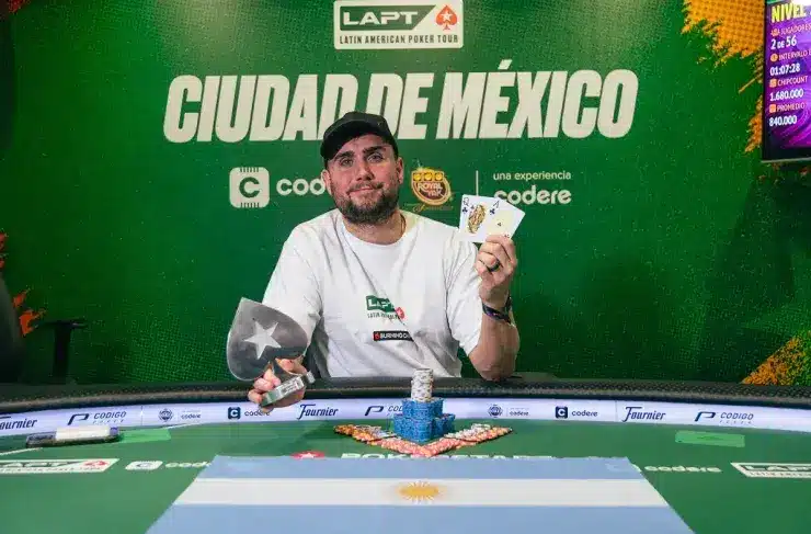 Barattini se llevó la pica en el PKO en México y quiere repetir título en el ranking general del LAPT