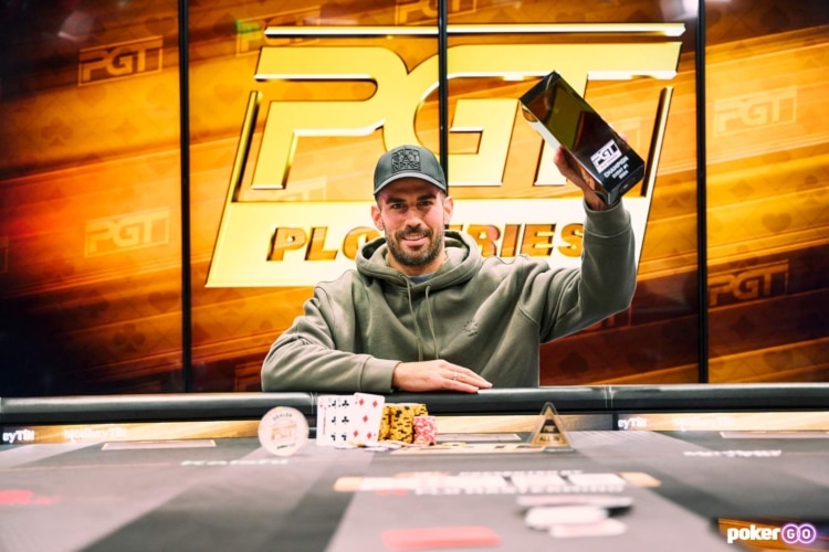 Guerra demostró que es un especialista a cuatro cartas, con su cuarto título en las PGT PLO Series