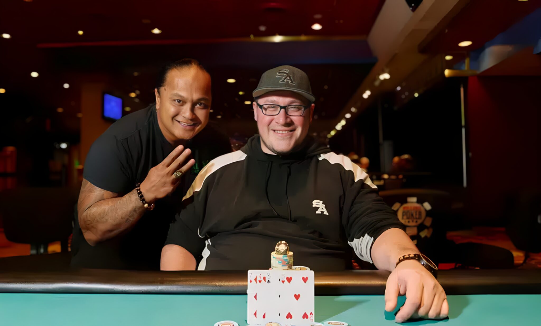 ¡Increíble encuentro de amistad y éxito en la WSOP!