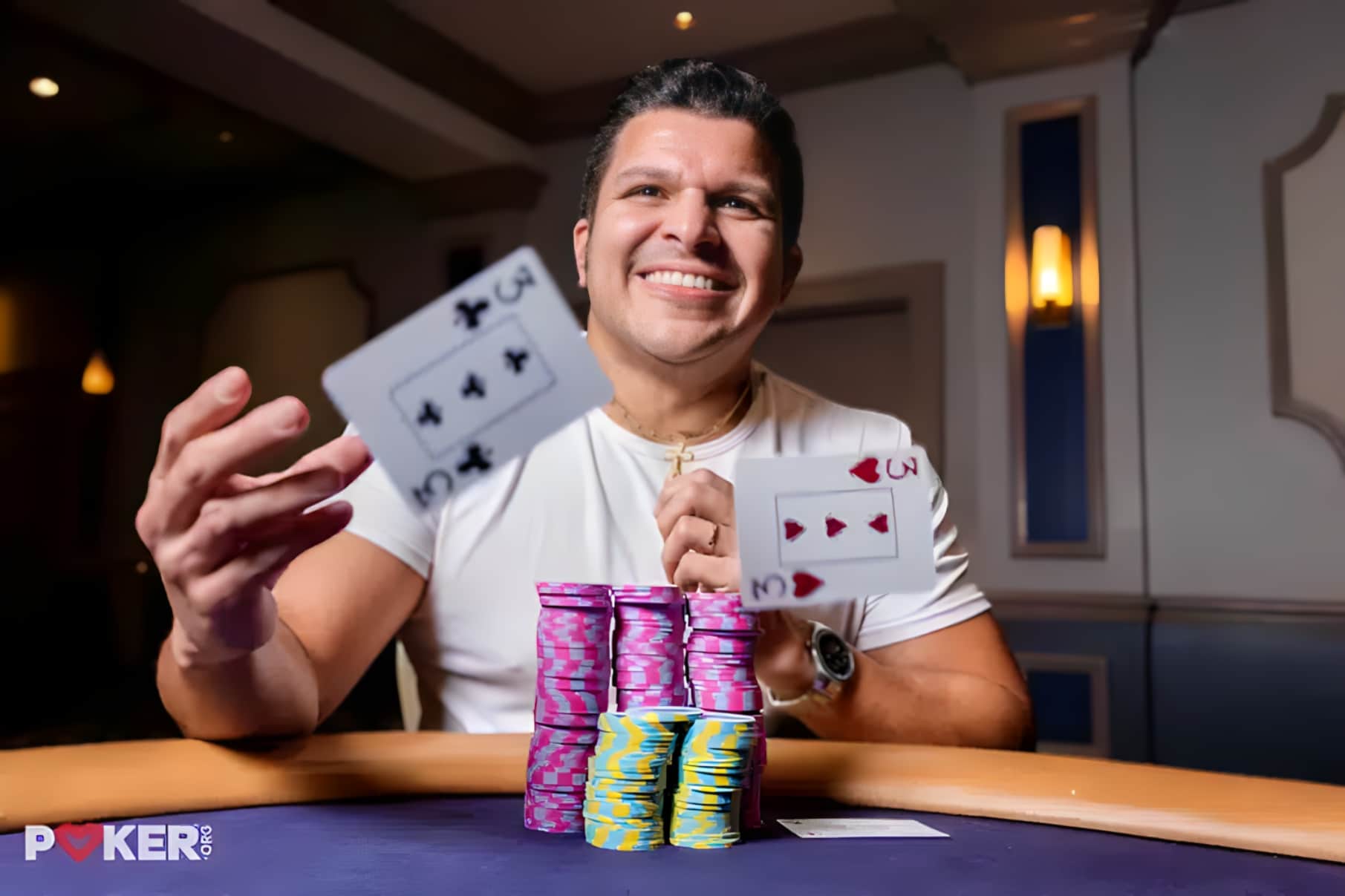 Yepez se adueñó del anillo con más quilates en el paso del WSOP Circuit por Southern Indiana