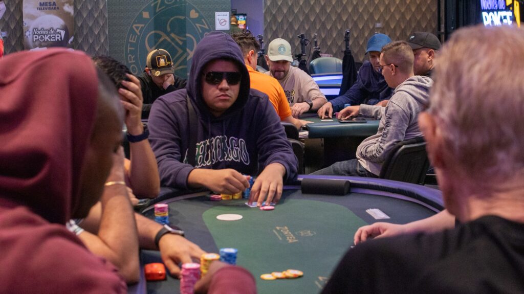 Roldán capitaneó el vuelo 1B en el Evento Principal del Zortea Poker Open