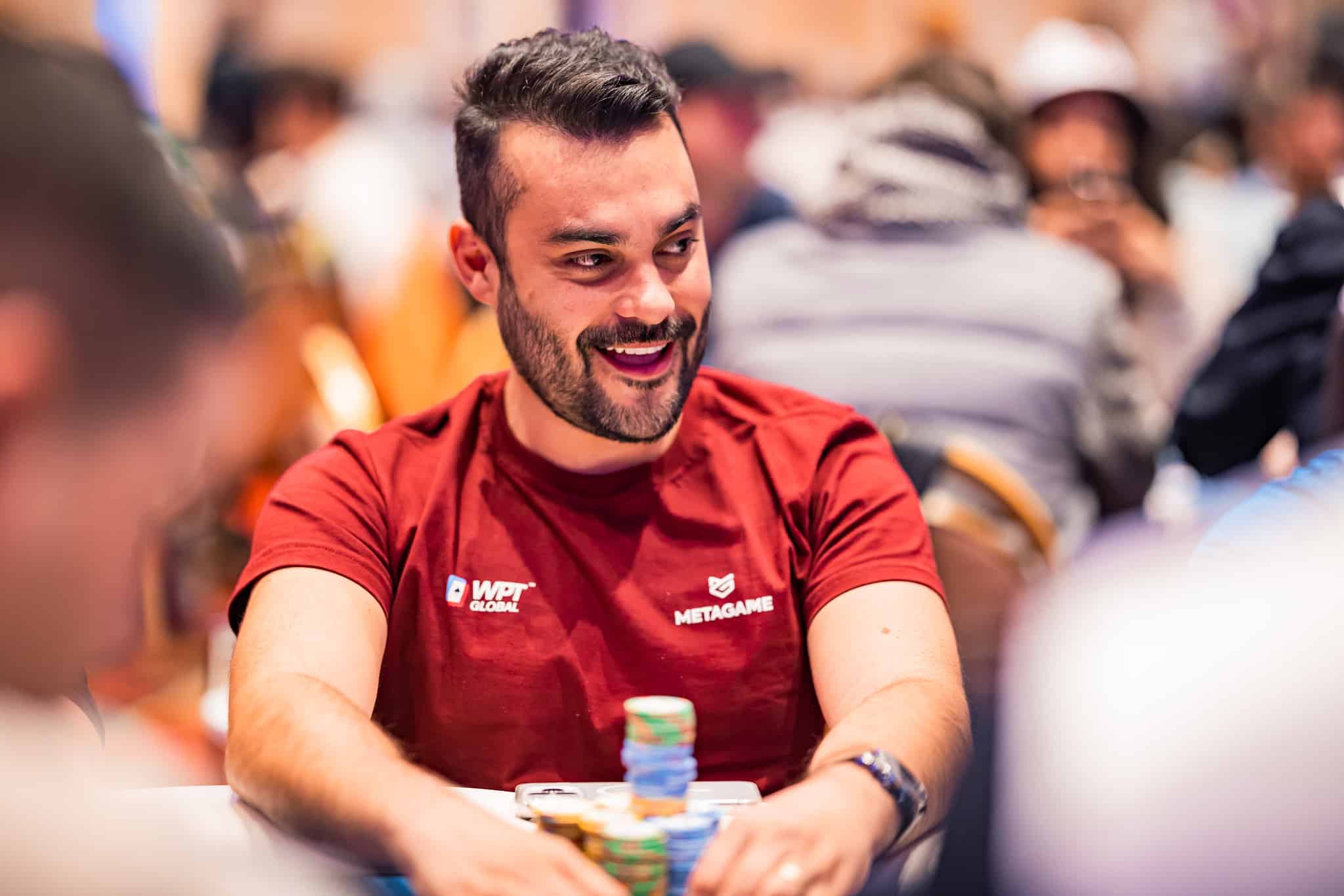 Carrion condujo a ritmo de samba el último vuelo de clasificación en el WPT World Championship