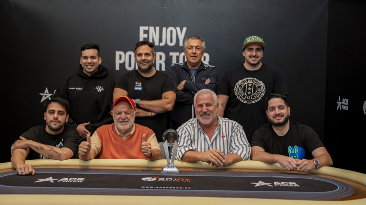 Cristian Stival se consagra campeón del Main Event del Enjoy Poker Tour en Punta del Este