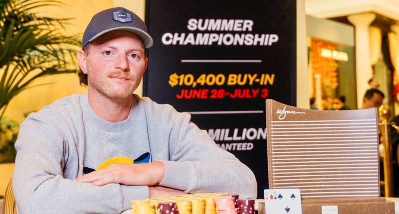 Petrangelo se anotó uno de los mejores cobros de su carrera, con el título del Wynn Summer Classic Championship
