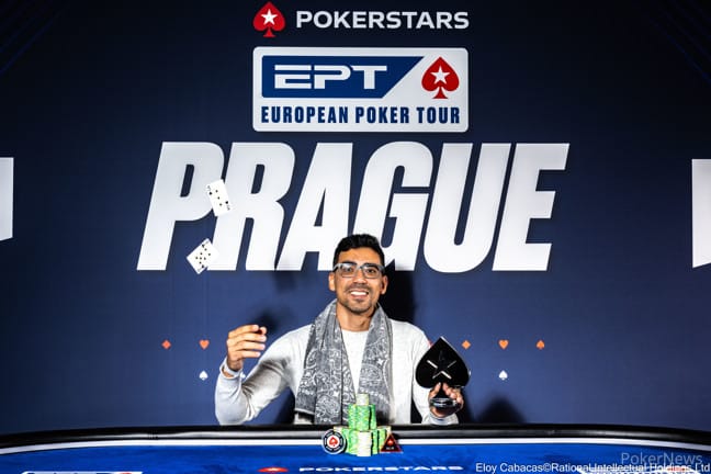 Brito Silva consiguió en Praga su primera pica de campeón del European Poker Tour