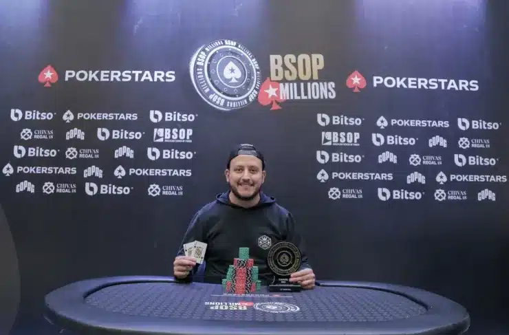 Camargo escoltó a Siqueira en una definición a ritmo turbo, en la apertura de las BSOP Millions