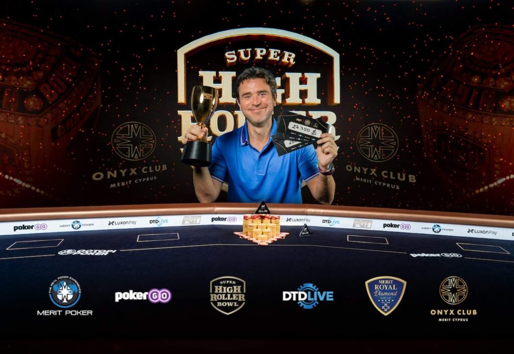La Guerra de Lautaro tuvo recompensa con un podio en el cierre de las Super High Roller Series