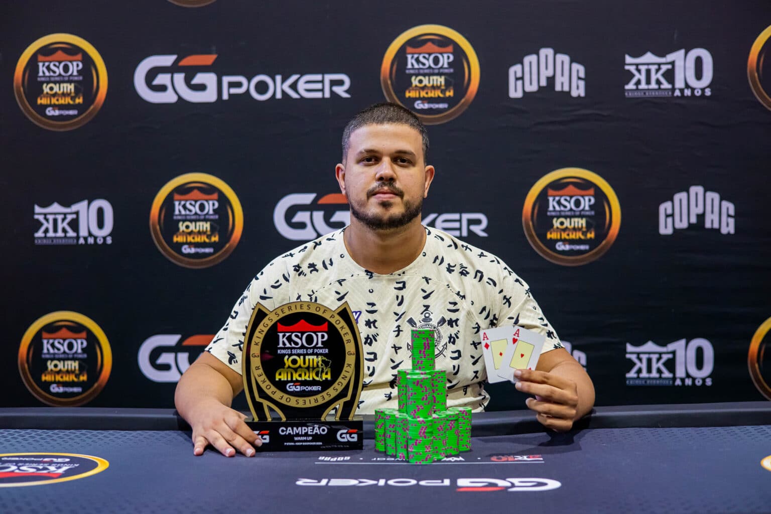 Anacoretto hizo valer su ventaja entre los finalistas y se impuso en el Warm Up de las KSOP South America