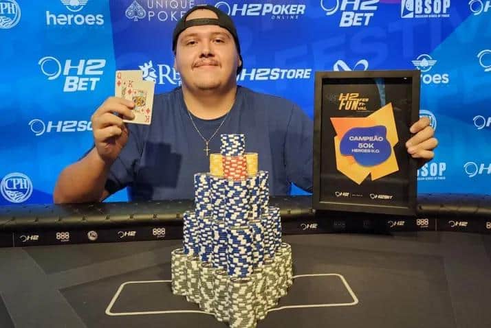 Pagliari presidió otra exitosa jornada para los brasileños en el WCOOP Boot Camp