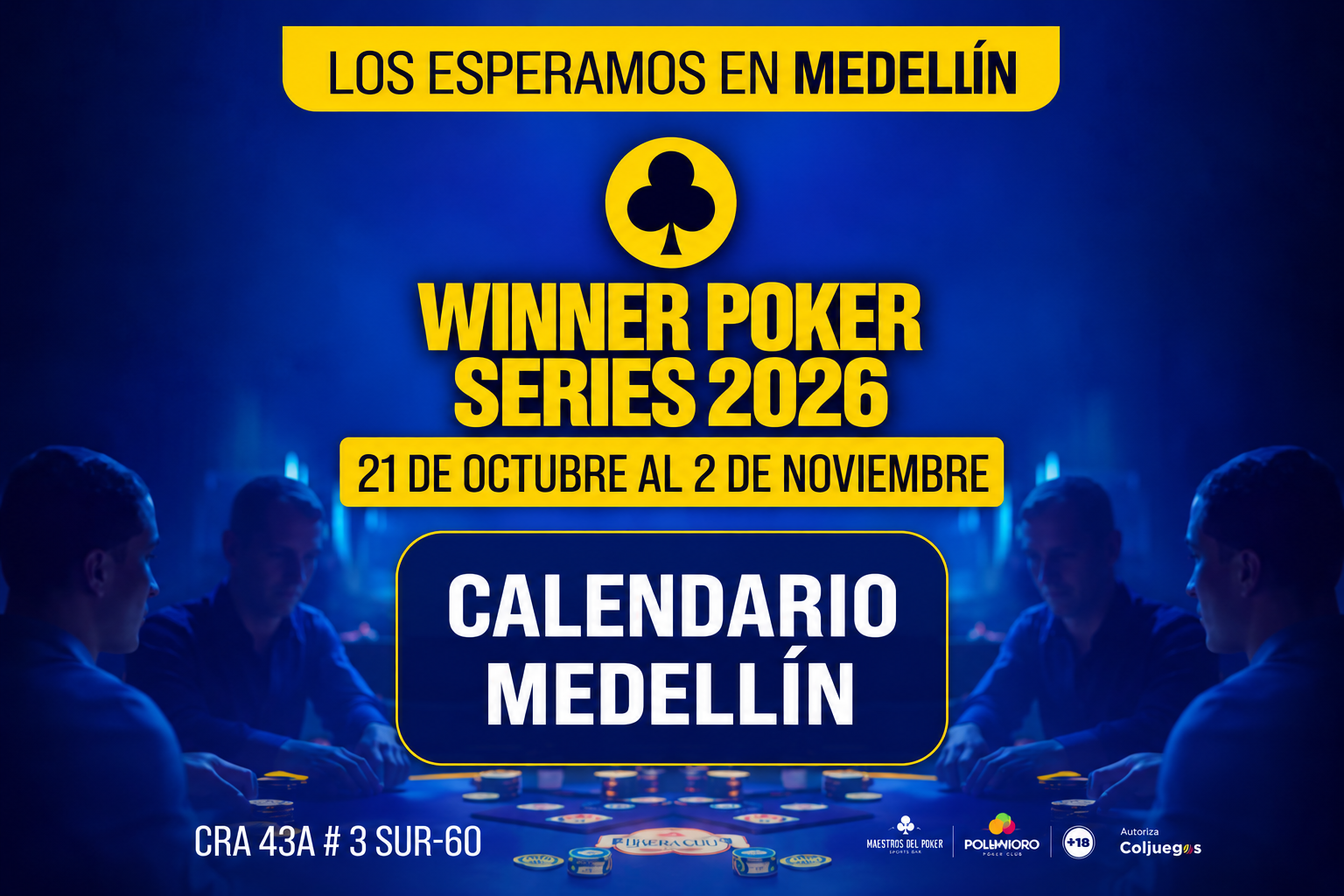 ¡Llegó el día! Medellín enciende las mesas para la última WPS de 2026
