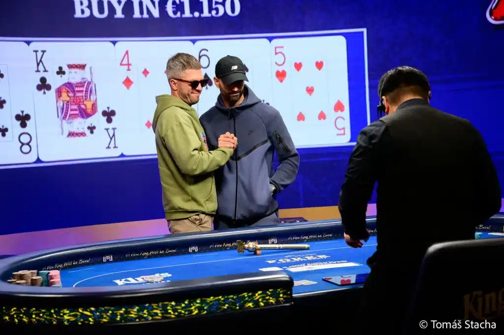 Boundless y Rafael Griman Pabón llevan la bandera latina a la mesa final del €400 Deepstack del King’s Million