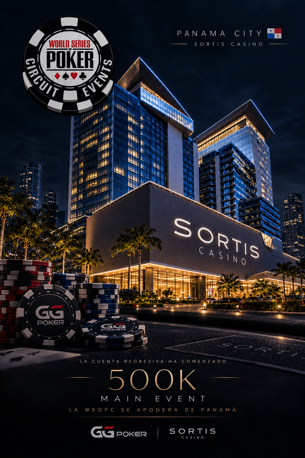 El WSOPC Panamá enciende motores: Estrellas de clase mundial aterrizan en suelo canalero