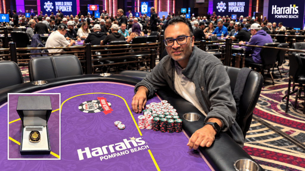 Amin Hosein conquista su primer anillo de la WSOP y deja en alto a Trinidad y Tobago